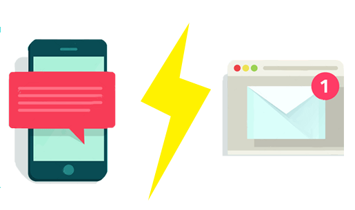 SMS versus Mail : le comparatif