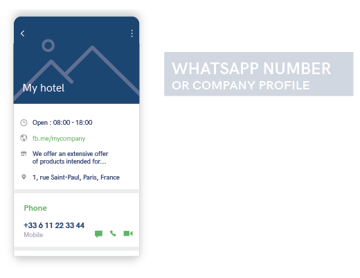 WhatsApp Company profile