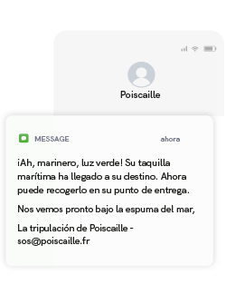Poiscaille SMS relaciones con los clientes