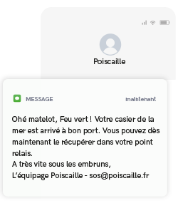 Poiscaille SMS relation client