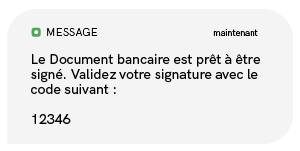 exemple sms signature électronique