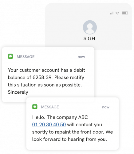 SMS for tenant communication